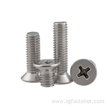 DIN965 Cross Recessed Countersunk Head Screws DIN965